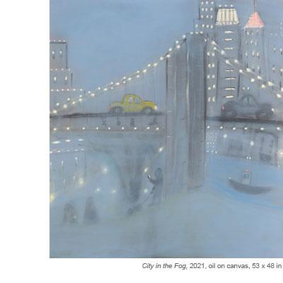 City in Fog - Kathryn Lynch